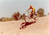 Harry 'Moto', circa 1974, '73 125WR Husqvarna